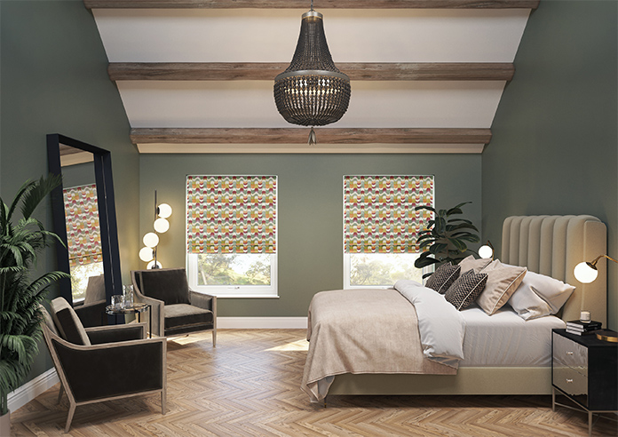 Castillo Velvet, Vitality - Motorised Roman Blind - Image 8